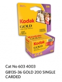 Kodak GOLD 200 GB 135-36 Carded
