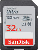 SanDisk Ultra 120MB/s SDHC 32GB U1