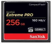 Sandisk ExtremePro 160MB/s CF 256GB