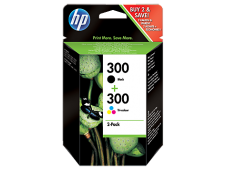 HP 300 Ink Cartridge Combo Pack