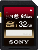 Bild - Sony Expert SDHC 32GB 94MB/s U3