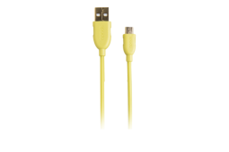 Bild - Spada Ladekabel microUSB 1.50m yellow