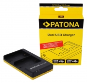 Patona Ladegerät Dual USB Canon LP-E6