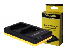 Patona Ladegerät Dual USB Nikon EN-EL12