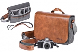 Olympus OMD Premium Leather Camera Bag