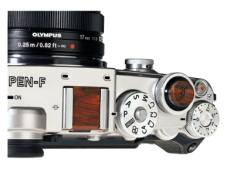 Olympus PEN-F Decoration Kit Wood