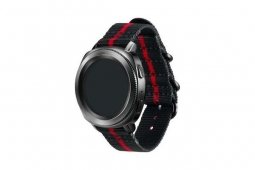 Bild - Samsung Premium Nato 20mm black-red