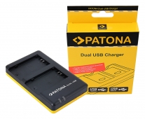 Patona Ladegerät Dual USB Sony NP-FZ100