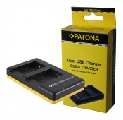 Patona Ladegerät Dual USB Canon NB-13L