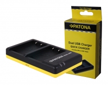 Patona Ladegerät Dual USB Olympus BLS-5