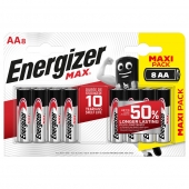Bild - Energizer Max AA (LR6/E91) BP-8