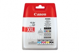 Bild - Canon CLI-581XXL BK/C/M/Y