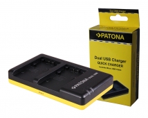 Patona Ladegerät Dual USB Sony NP-FV70