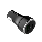 Bild - Celly Turbo Car Chager 3.0 USB/USBC-C