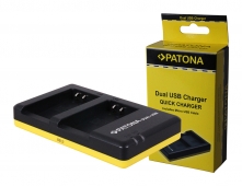 Patona Ladegerät Dual USB Nikon EN-EL20