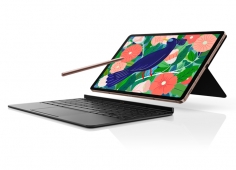 Slim Keyboard Tab S7+/S8+ black