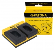 Patona Dual Ladeg. USB Panasonic BLK22