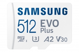 Samsung Evo+ microSDXC 512GB 130MB/s V30