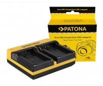 Patona Ladegerät Dual USB Canon LP-E12
