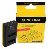 Patona Dual LCD Charger USB DJI OSMO