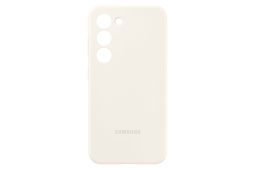 Samsung S23 Silicone Case Cream