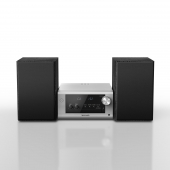 Panasonic Hifi DAB+ 2x80W PM704 Silver