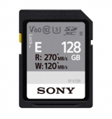 Sony SF-E SDXC 128GB UHS-II 270MBs