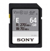 Sony SF-E SDXC 64GB UHS-II 270MBs