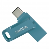 SanDisk Ultra USB DualDriveGo 128GB blau