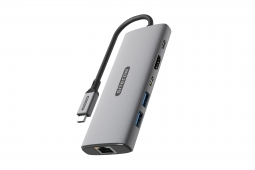 Sitecom 6 in 1 USB-C Multiport Adapter