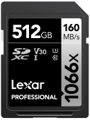Lexar 1066x UHS-I SDXC 512GB Silver