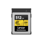 Lexar 1750MB/s CFexpress B 512GB  Gold