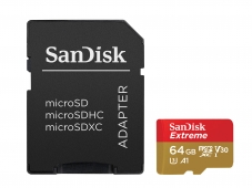 SanDisk Extreme SDXC 170MB/s64GB Action