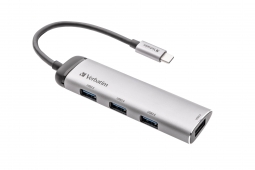 Verbatim USB-C to 4x USB-A Hub